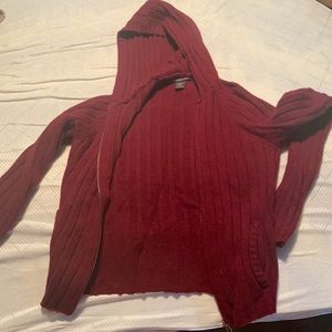 Maroon Abercrombie sweater